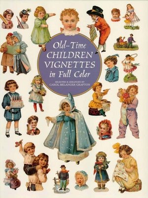 cover image of Old-Time Children Vignettes in Full Color